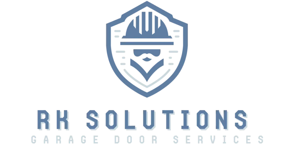 RK Solutions Garage Doors - Logo WHITE